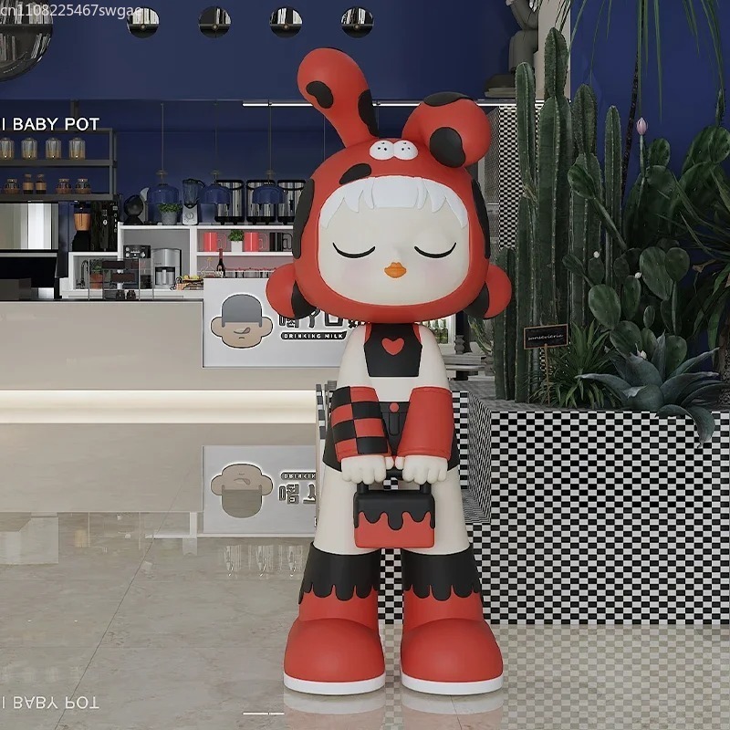 アートカートゥーンガール像 室内ファッションキャラクターモデ - Resin Crafts のレビューと価格