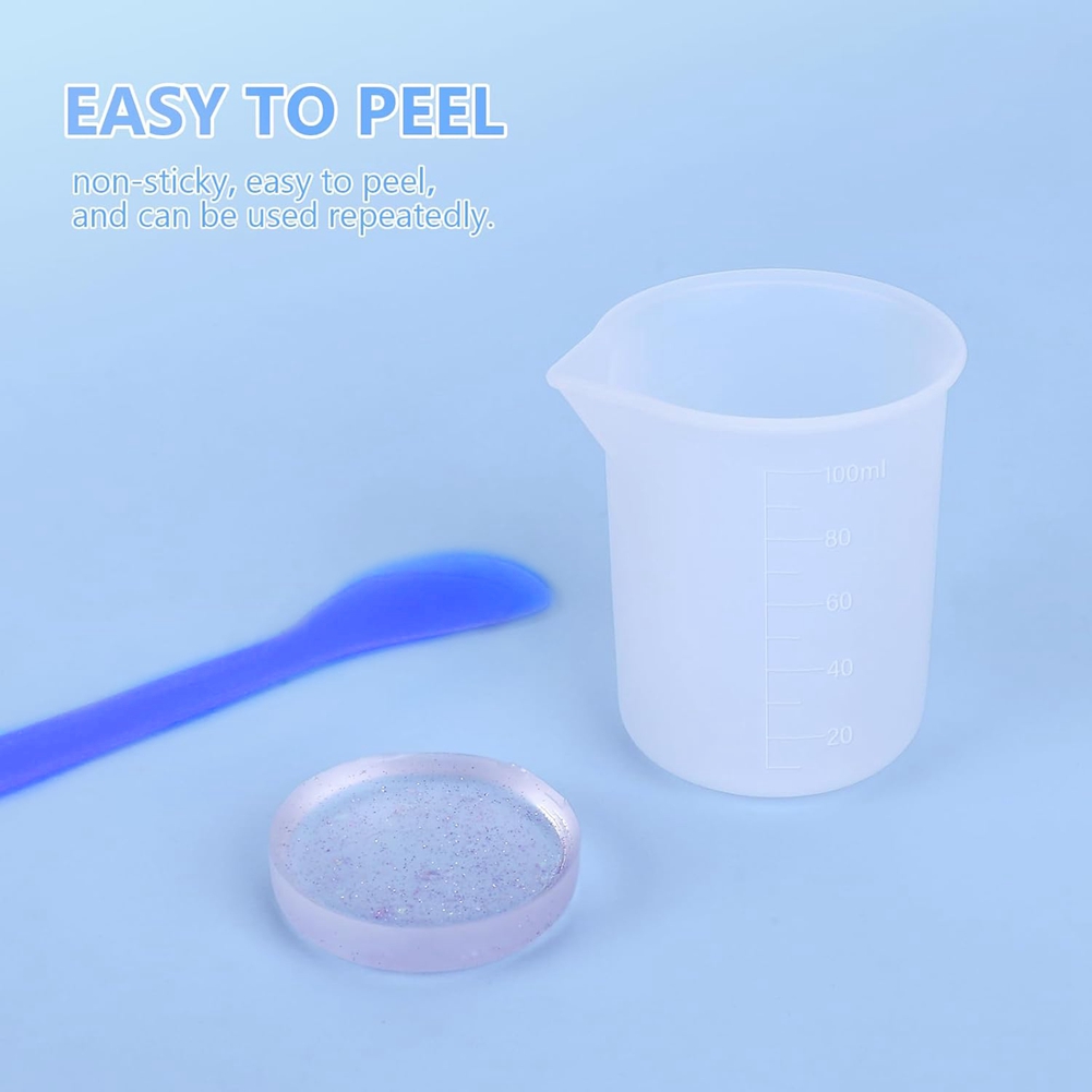 樹脂用シリコン計量カップ、600ML&250ML+100ML - Mixing Cup Silicone のレビューと価格