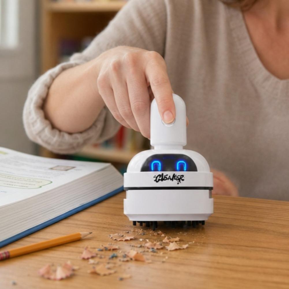 静音デスクトップミニ掃除機 3段階調整可能な吸引力 キーボー - Vacuum Chamber Small のレビューと価格