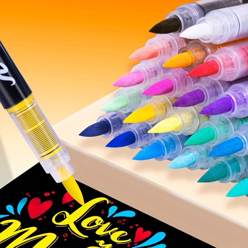 12-120色のアクリルペイントペン、ブラシチップペイントマ - Copic Marker Classic のレビューと価格