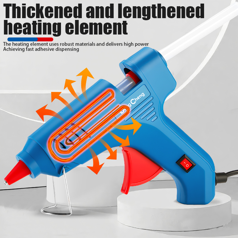 80WミニホットメルトグルーガンDIY電気加熱温度調節可能工 - Heat Gun Small のレビューと価格