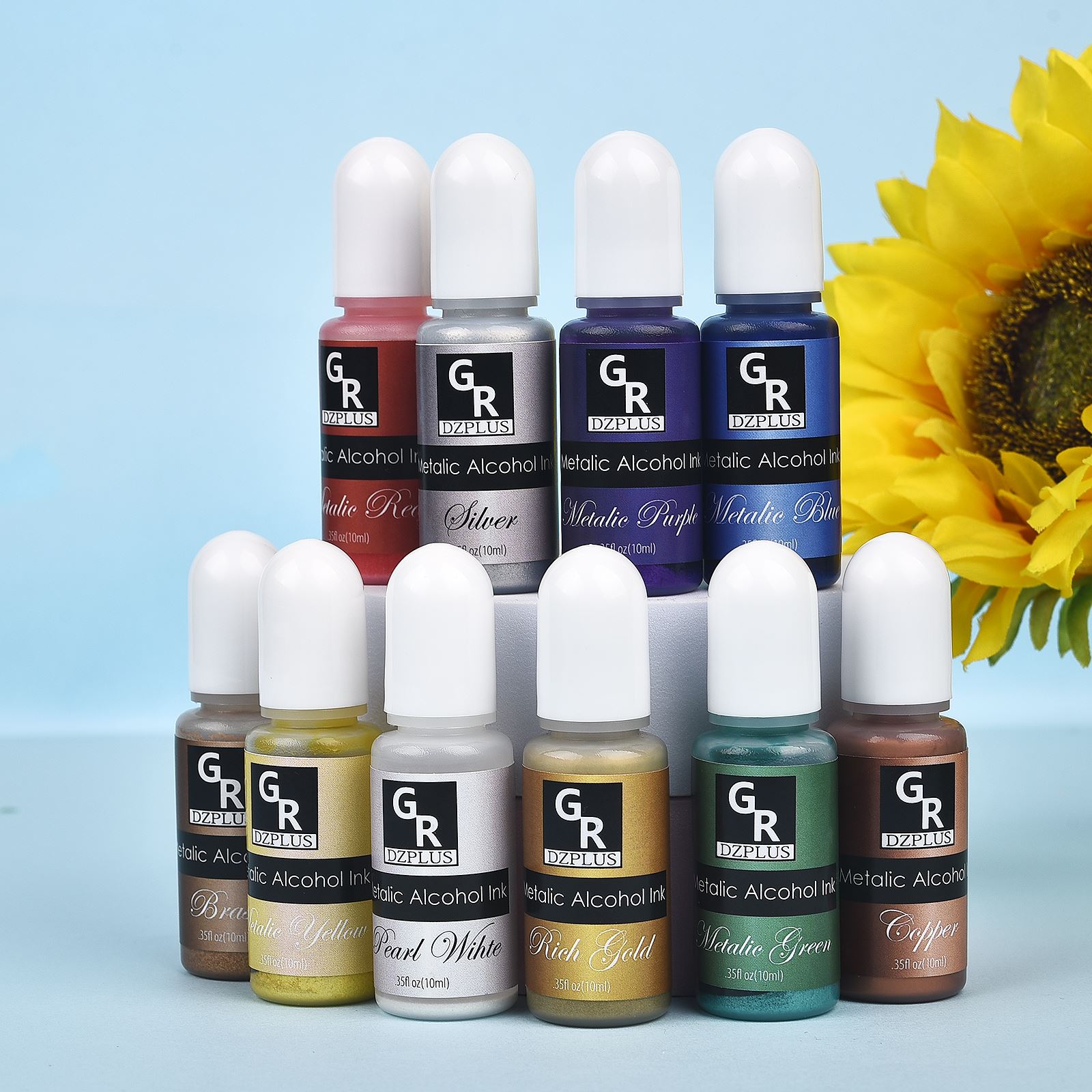 エポキシ樹脂3Dインク,10ml/15ml,ジュエリー作り用 - Resin Dye Alcohol のレビューと価格