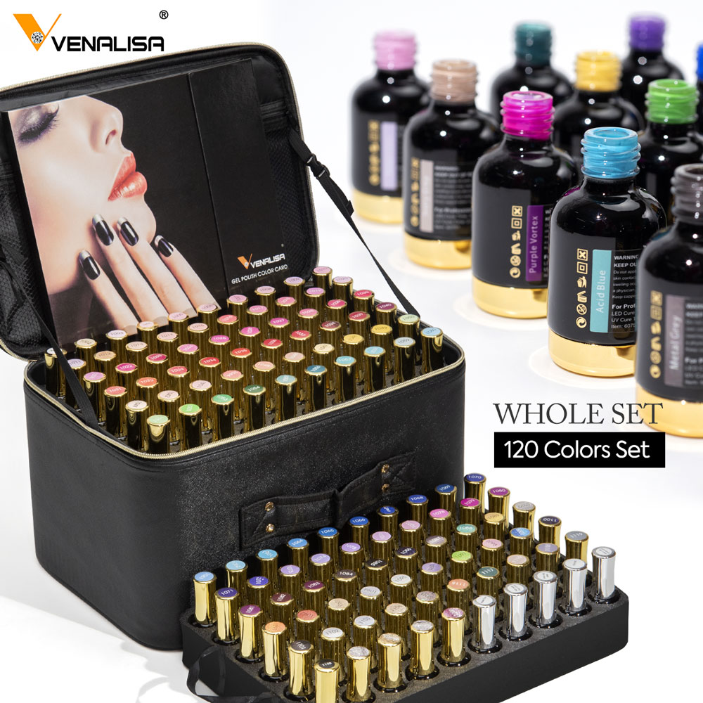 Venalisa-プロのジェルネイルポリッシュセット,12m - Resin Glitter Pack のレビューと価格